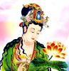 大势至菩萨头顶上的宝瓶